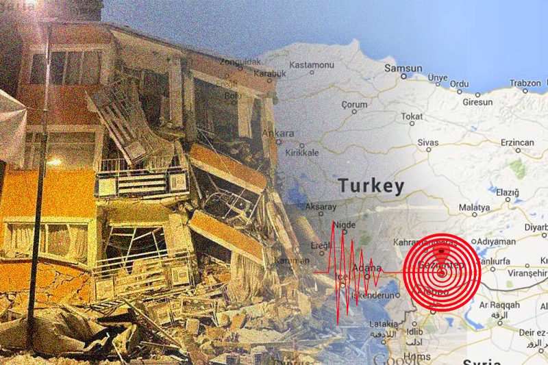 Powerful 7.8 magnitude earthquake hits Turkey, at least 10 killed