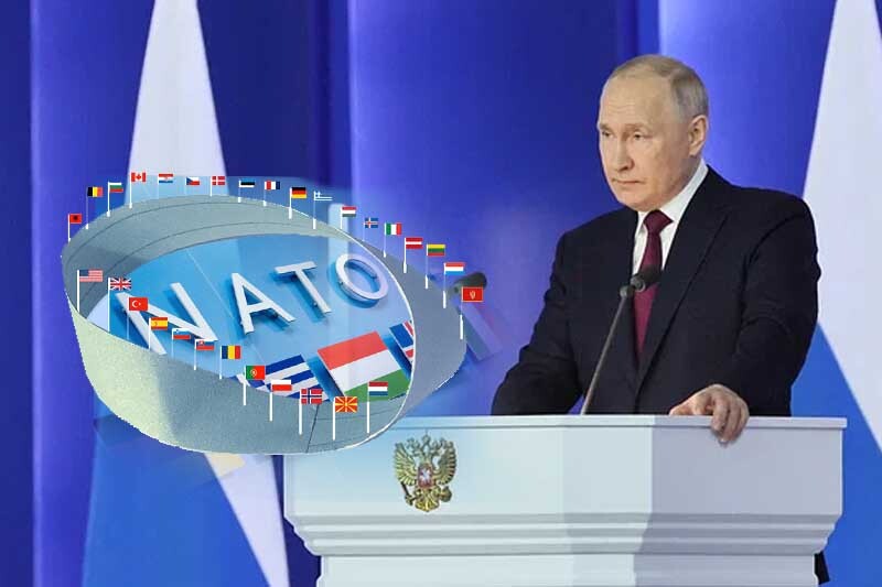 Putin suspends nuclear treaty with US, accuses West of stoking global war to destroy Russia