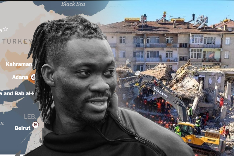  Turkey-Syria Earthquake: Ghanaian footballer Christian Atsu found dead