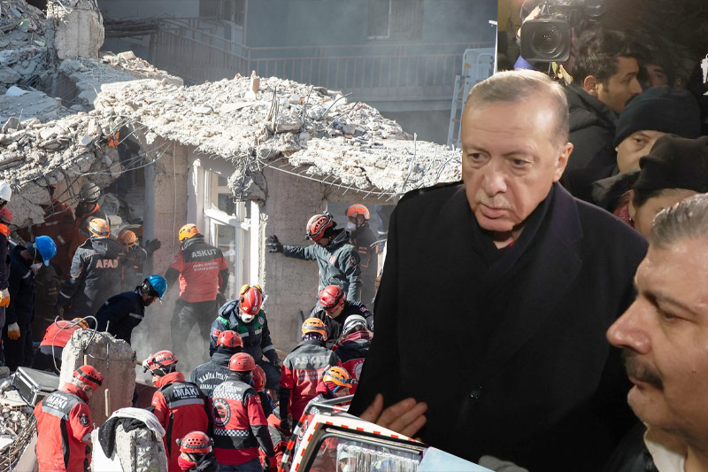 Turkish President Erdogan acknowledges quake response problems
