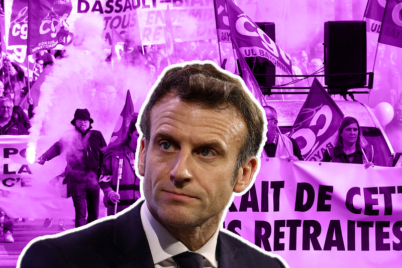 France sees violent protests as Macron orders rise in pension age without vote