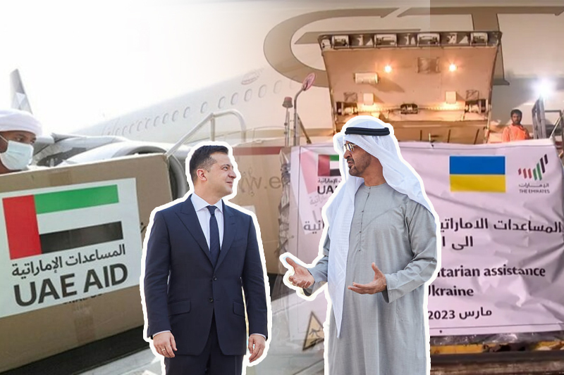  UAE sends 14 tonnes of relief aid to help Ukrainians endure harsh winters