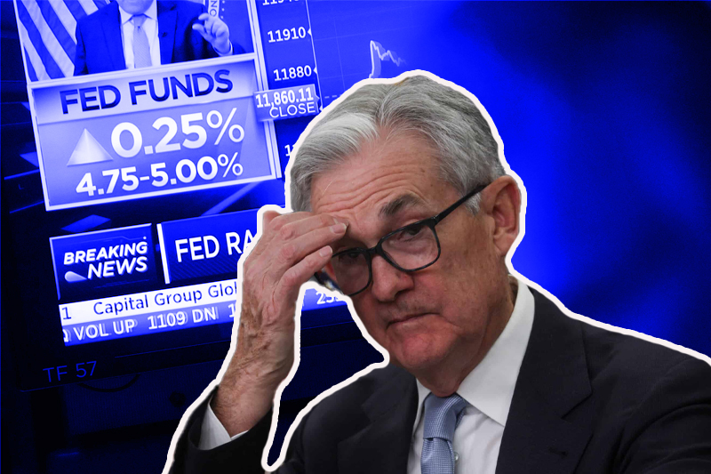 US Fed announces small interest rate hike amid global banking chaos