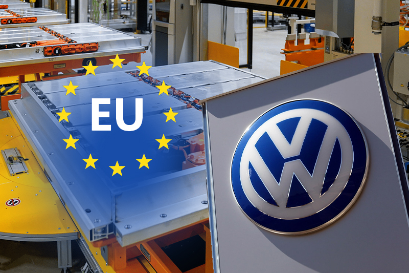 Volkswagen pauses on Europe battery plants, awaits EU response to IRA