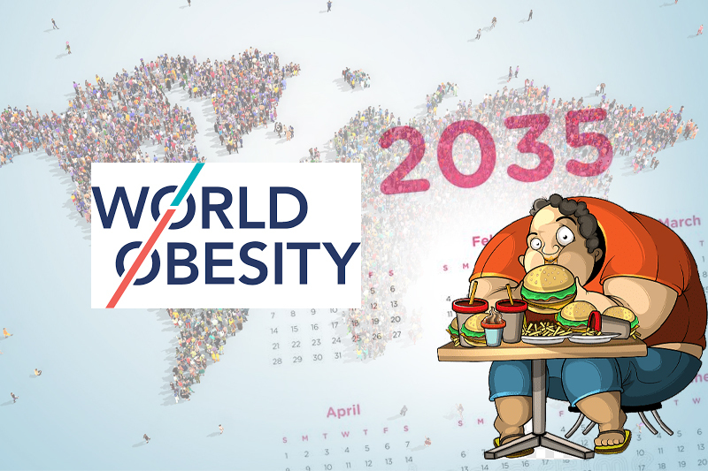 Will over half of the world be overweight or obese by 2035?