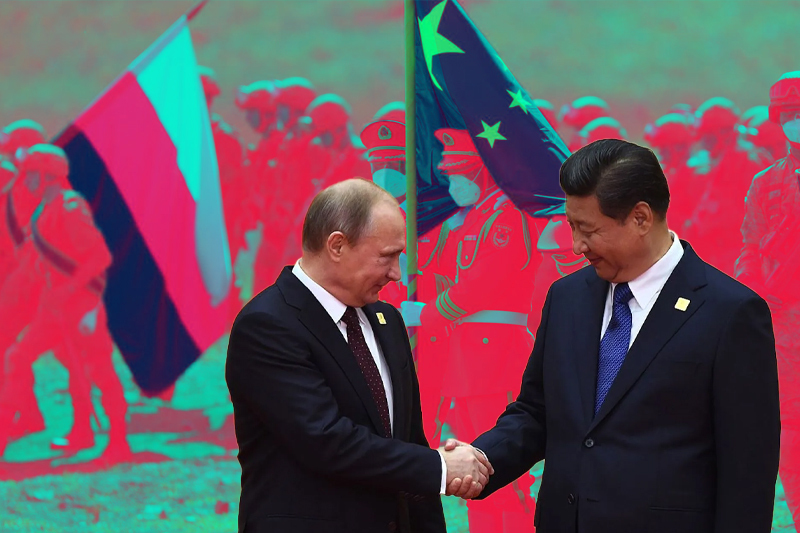  In the Asia-Pacific, China, and Russia joined forces
