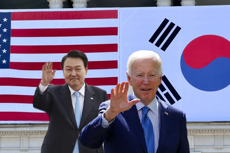  South Korea’s President Yoon is set to meet US President Joe Biden