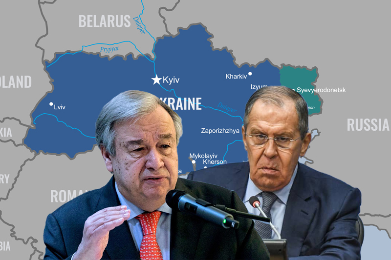 West, UN head criticize Russia's top ambassador for conflict in Ukraine