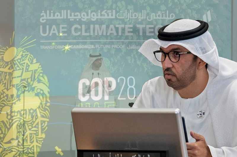  Al Jaber convenes CEO decarbonisation roundtable at UAE Climate Tech Forum