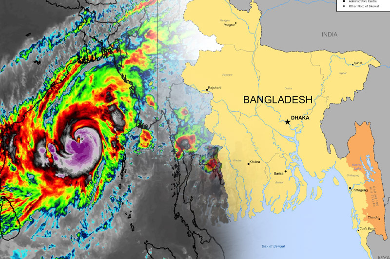 Major evacuations underway as Cyclone Mocha threatens Bangladesh