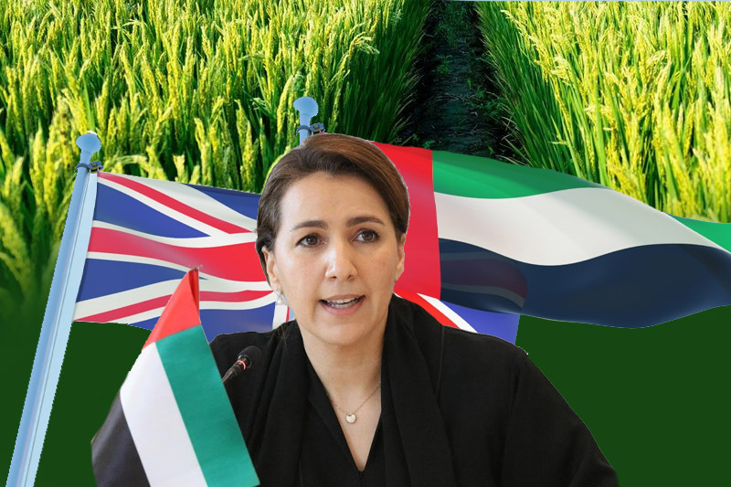 Mariam Almheiri announces UAE's participation in UK's Agriculture Breakthrough Initiative