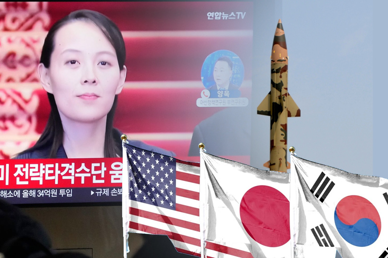 North Korea slams missile warning pact between South Korea, US, Japan