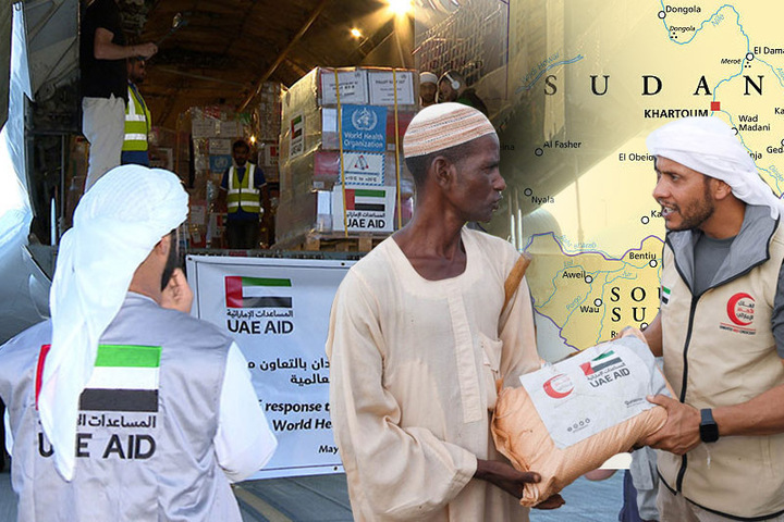  UAE’s Humanitarian Aid Flies 34 Tonnes of Food Supplies to Sudan, Alleviating Crisis