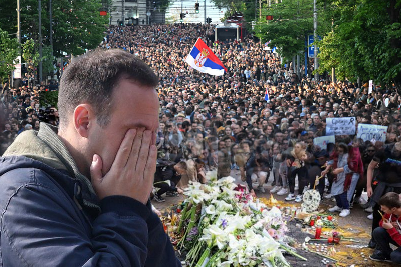 Tens of thousands join protests as rare mass shootings rock Serbia