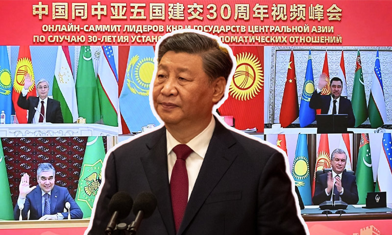 Xi believes potential must be "fully unleashed" in China and Central Asia