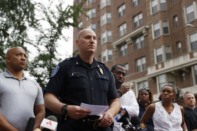 Shooting at Virginia high school graduation leaves two dead, suspect in custody