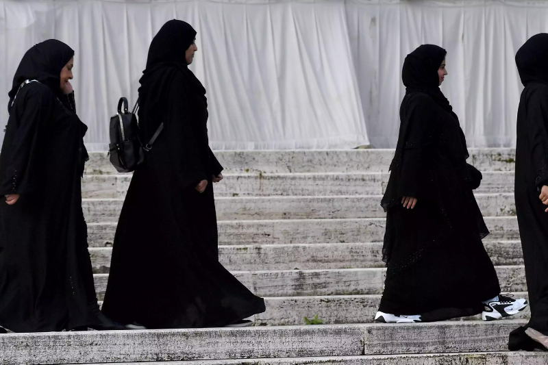 france bans islamic abayas in schools, violates secular laws in education