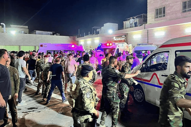  Iraq Fire: Intense Blaze Claims At Least 100 Lives At Christian Wedding