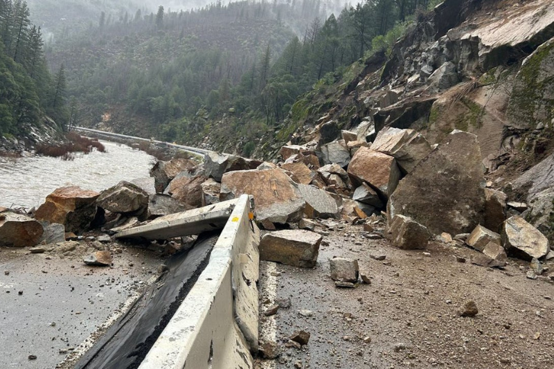 california rainfall sparks chaos flooding, landslides, and heroic rescues