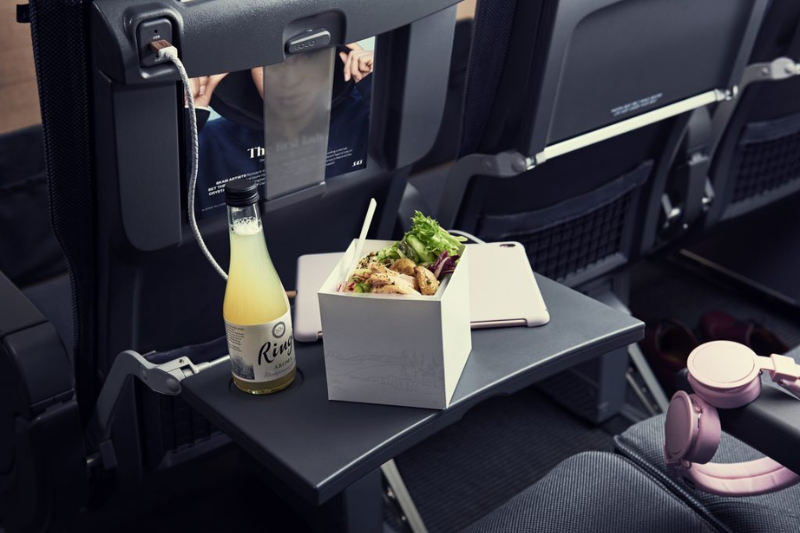 reducing environmental impact opting out of in flight meals