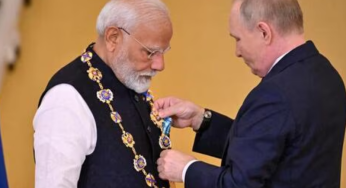 India-Russia Friendship Celebrated as PM Modi Gets Prestigious Award