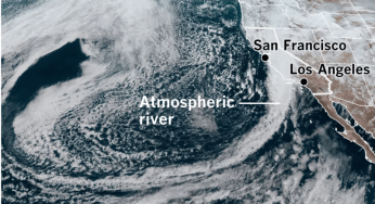 Atmospheric River Brings Dangerous Storm to Los Angeles Region