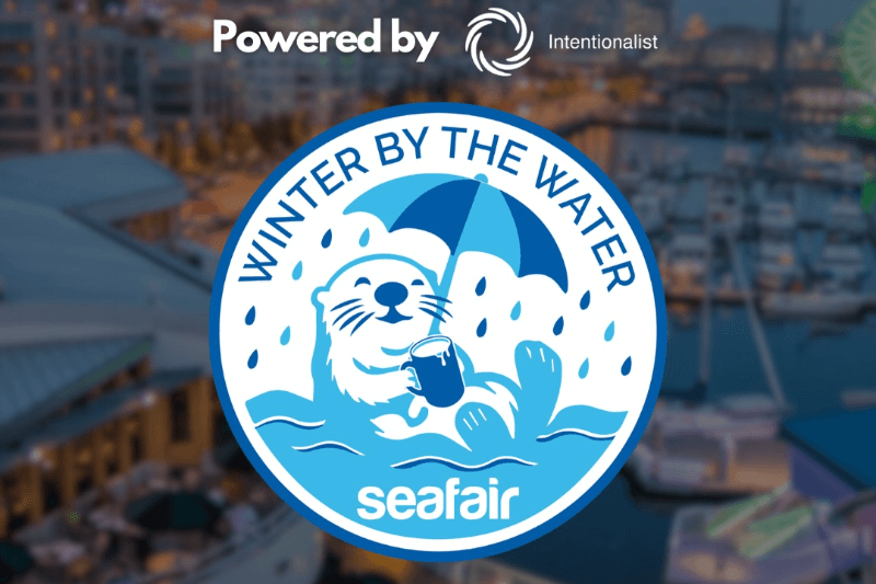 seattle waterfront winter passport adventure umbrella parade