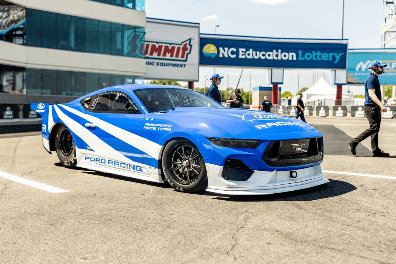 ford cobra jet 2200 ev drag record crushed nhra 2026