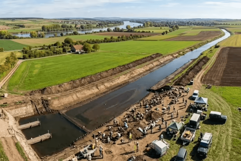 roman secret superhighway germany discovery 1600 years