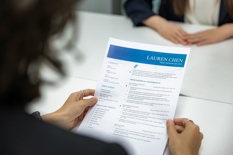 resume gaps in a job interview