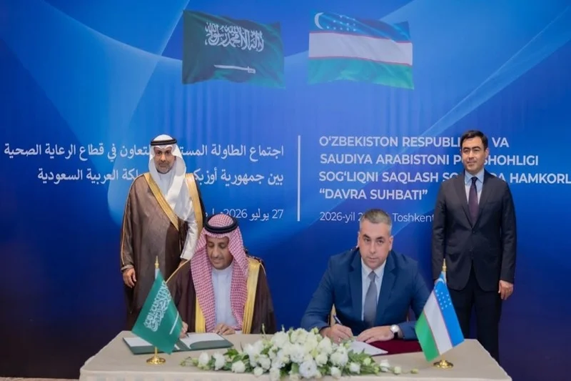 saudi arabia and uzbekistan sign new health partnership agreements to boost medical cooperation