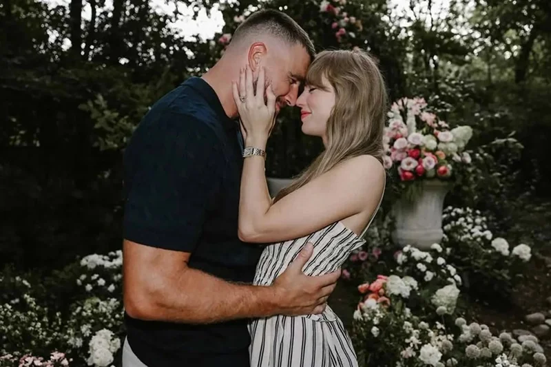 who attended taylor swift and travis kelce's wedding