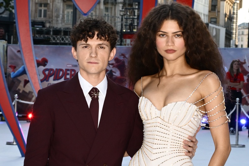 zendaya on tom holland spider man 2026 tv