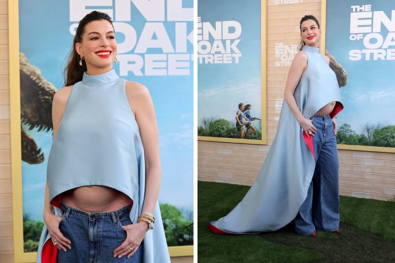 Anne Hathaway Fake Baby Bump Rumors