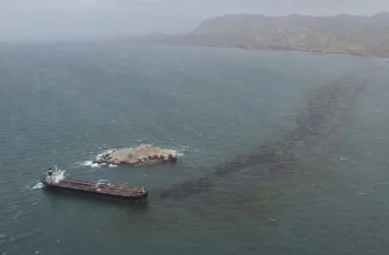 massive oil spill off oman raises geopolitical