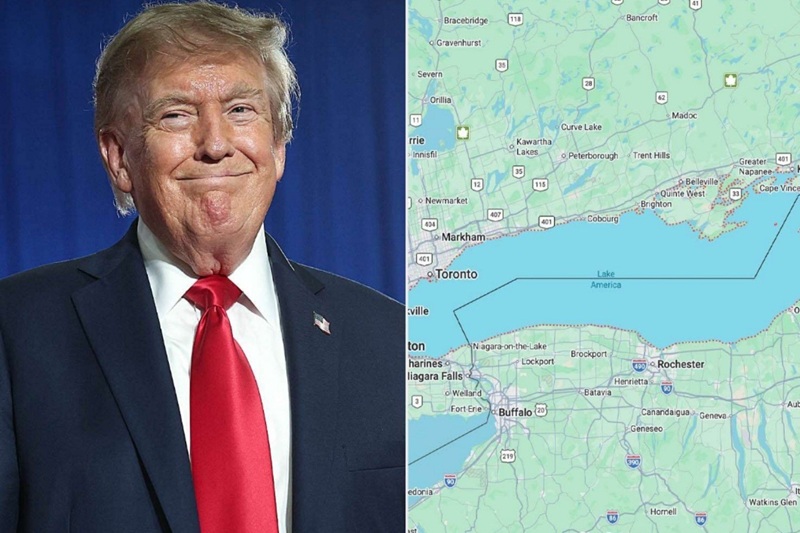 apple maps renames lake ontario to ‘lake america