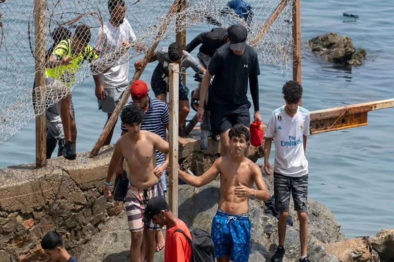 ceuta migrant surge