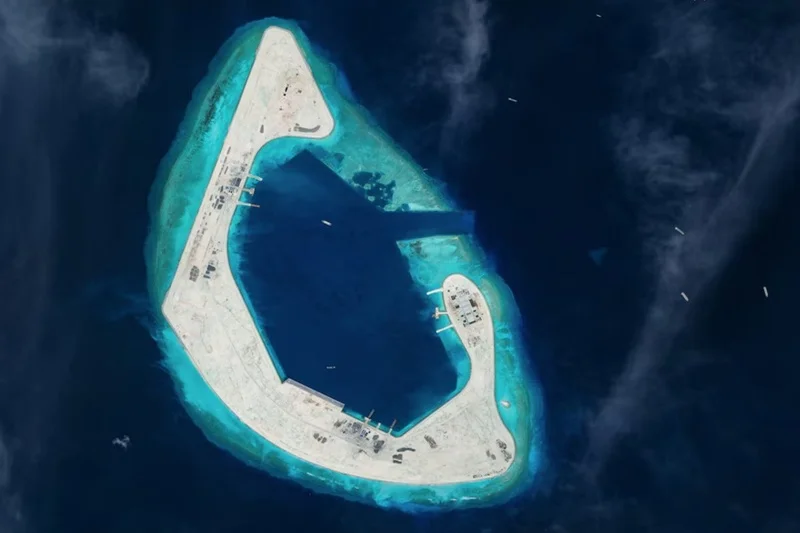 china’s antelope reef expansion